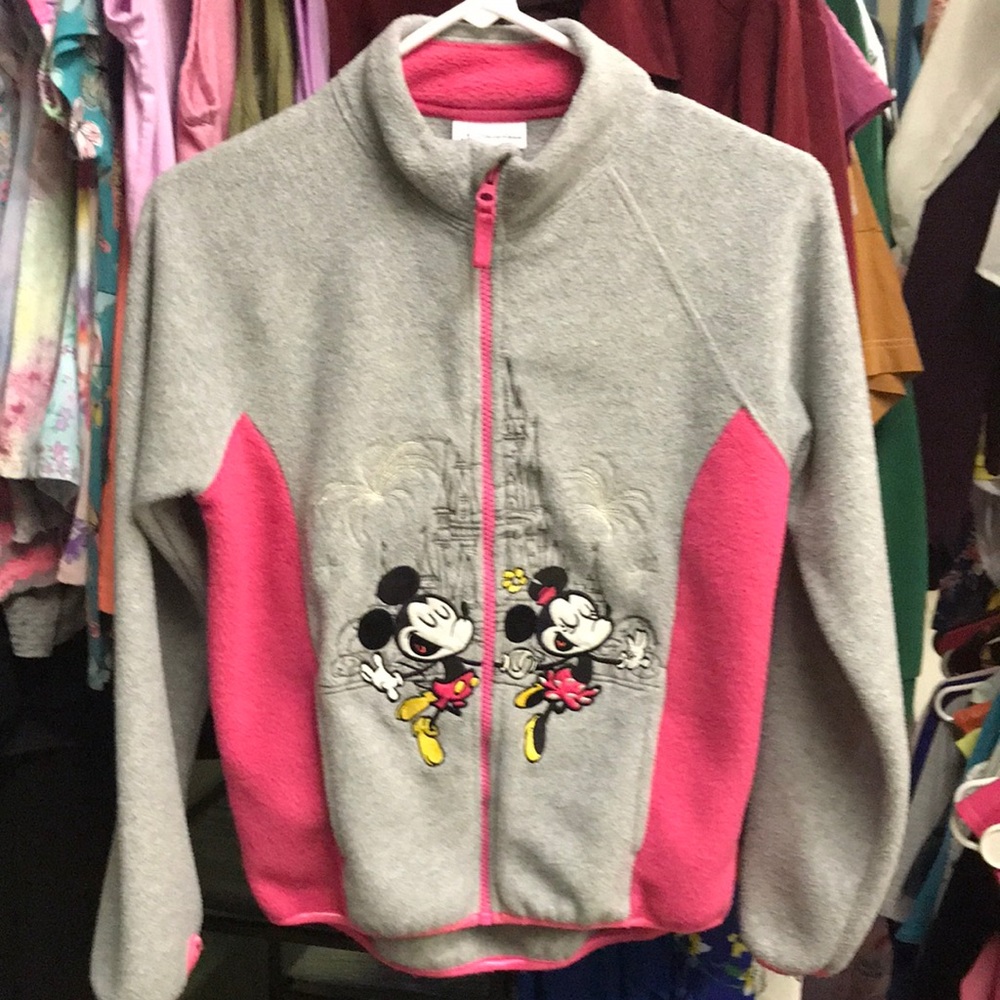 Size Large zip up jacket by Disney Parks